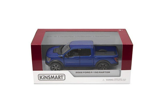 Masinuta metalica ford f - 150 raptor 13cm scara 1 la 46, KINSMART - Publisol.ro