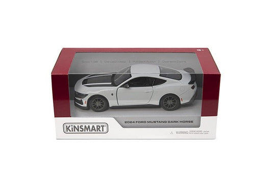 Masinuta metalica ford mustang 2024 13cm scara 1 la 38, KINSMART - Publisol.ro