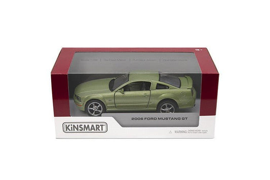 Masinuta metalica ford mustang gt 2006 13cm scara 1 la 36, KINSMART - Publisol.ro