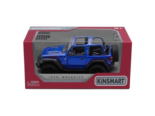 Masinuta metalica jeep wrangler 13cm scara 1 la 34, KINSMART - Publisol.ro