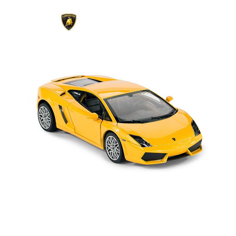 Masinuta metalica Lamborghini Gallardo LP560 - 4 galben scara 1 la 20 - Publisol.ro