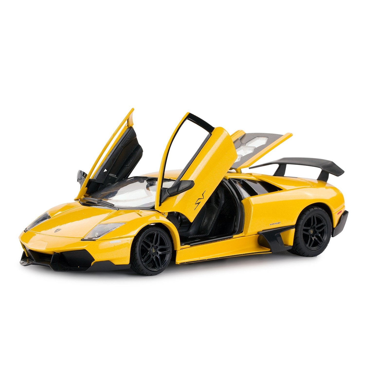 Masinuta metalica Lamborghini Murcielago lp670 - 4 galben scara 1 la 24 - Publisol.ro