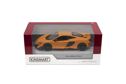 Masinuta metalica mclaren 675 lt 13cm scara 1 la 36, KINSMART - Publisol.ro