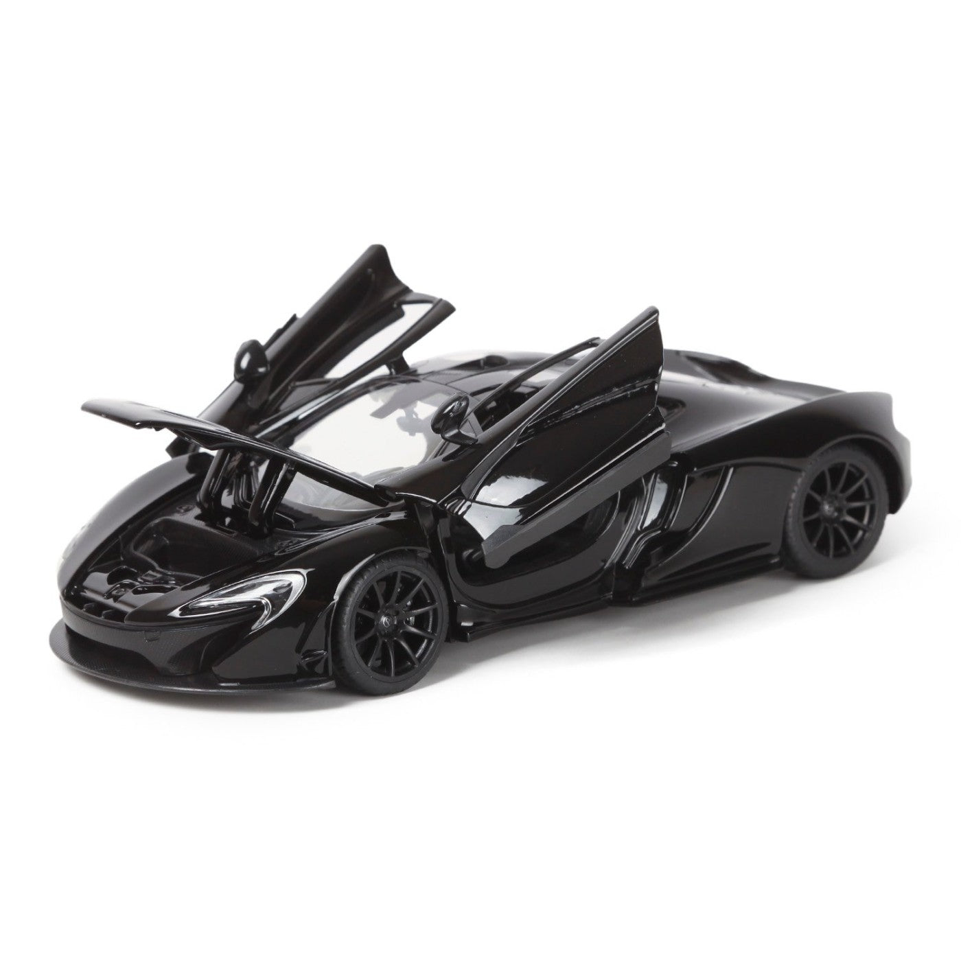 Masinuta metalica Mclaren P1 negru scara 1 la 24 - Publisol.ro