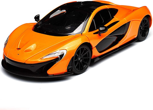 Masinuta metalica mclaren p1 portocaliu scara 1 la 24, Rastar - Publisol.ro