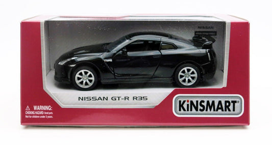 Masinuta metalica nissan gt r 13cm scara 1 la 36, KINSMART - Publisol.ro