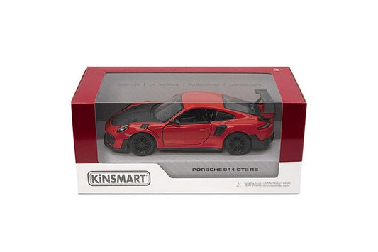 Masinuta metalica porsche 911 gt2 rs 13cm scara 1 la 36, KINSMART - Publisol.ro