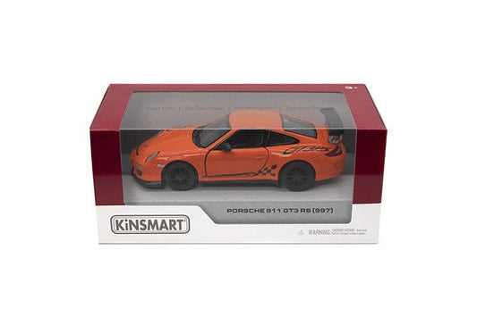 Masinuta metalica porsche 911 gt3 rs 2010 13cm scara 1 la 36, KINSMART - Publisol.ro