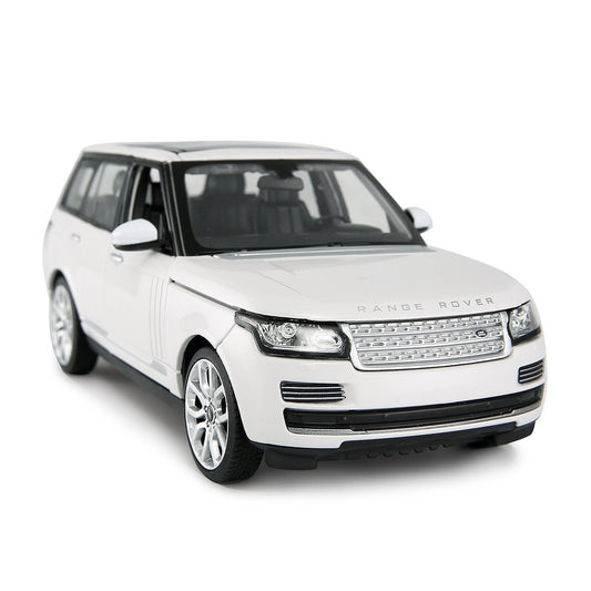 Masinuta metalica range rover alb scara 1 la 24, Rastar - Publisol.ro