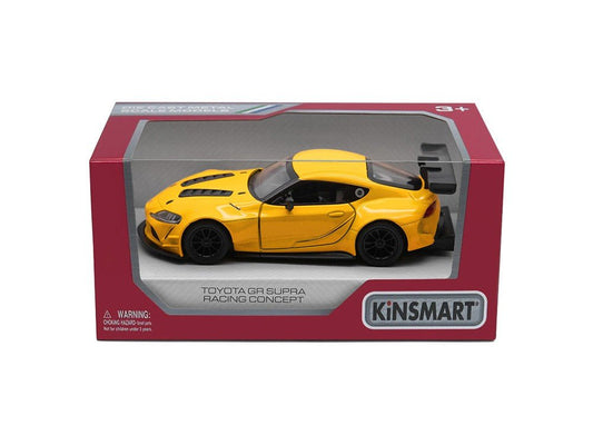 Masinuta metalica toyota gr supra 13cm scara 1 la 36, KINSMART - Publisol.ro