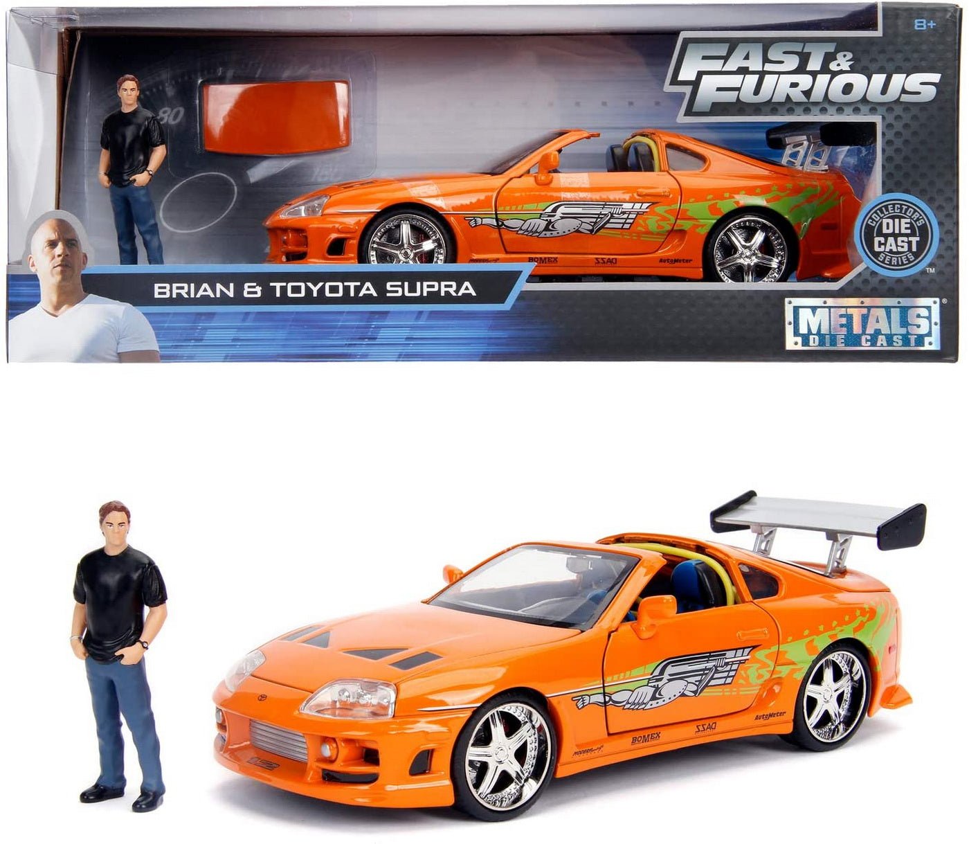 Masinuta metalica Toyota supra 1955 Fast and Furios - Publisol.ro