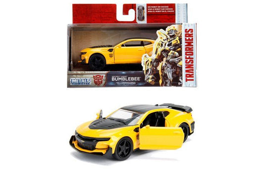 Masinuta metalica transformers 2016 chevy camaro scara 1 la 32, Simba - Publisol.ro
