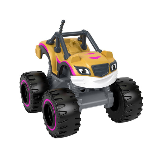 Masinute blaze din metal special mission stripes, Mattel - Publisol.ro