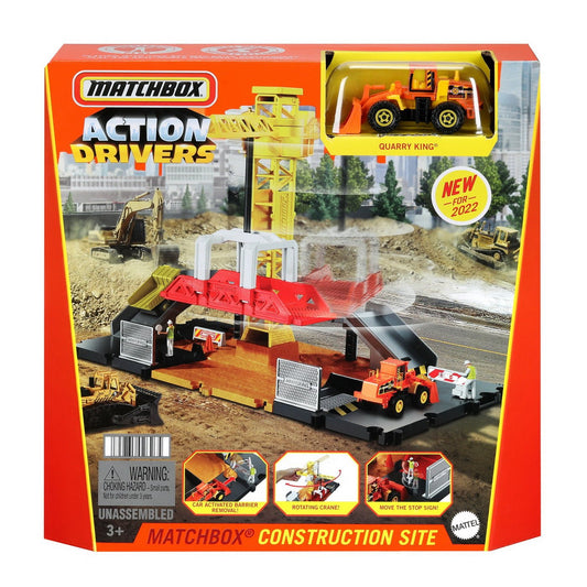 Matchbox set santier, Mattel - Publisol.ro
