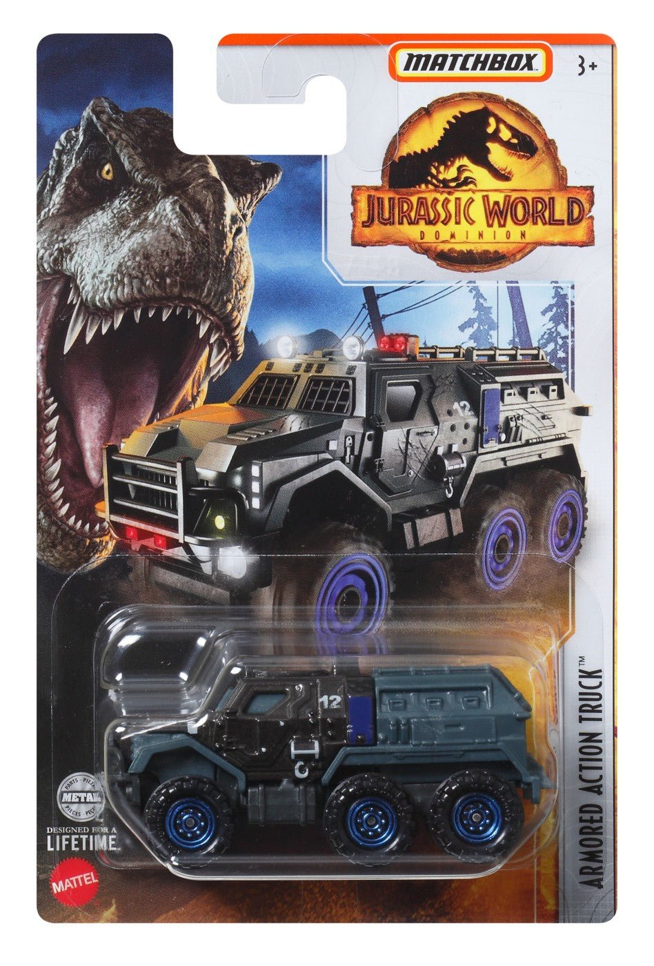 Matchbox vehicul jurassic world scara 1:64, Mattel - Publisol.ro