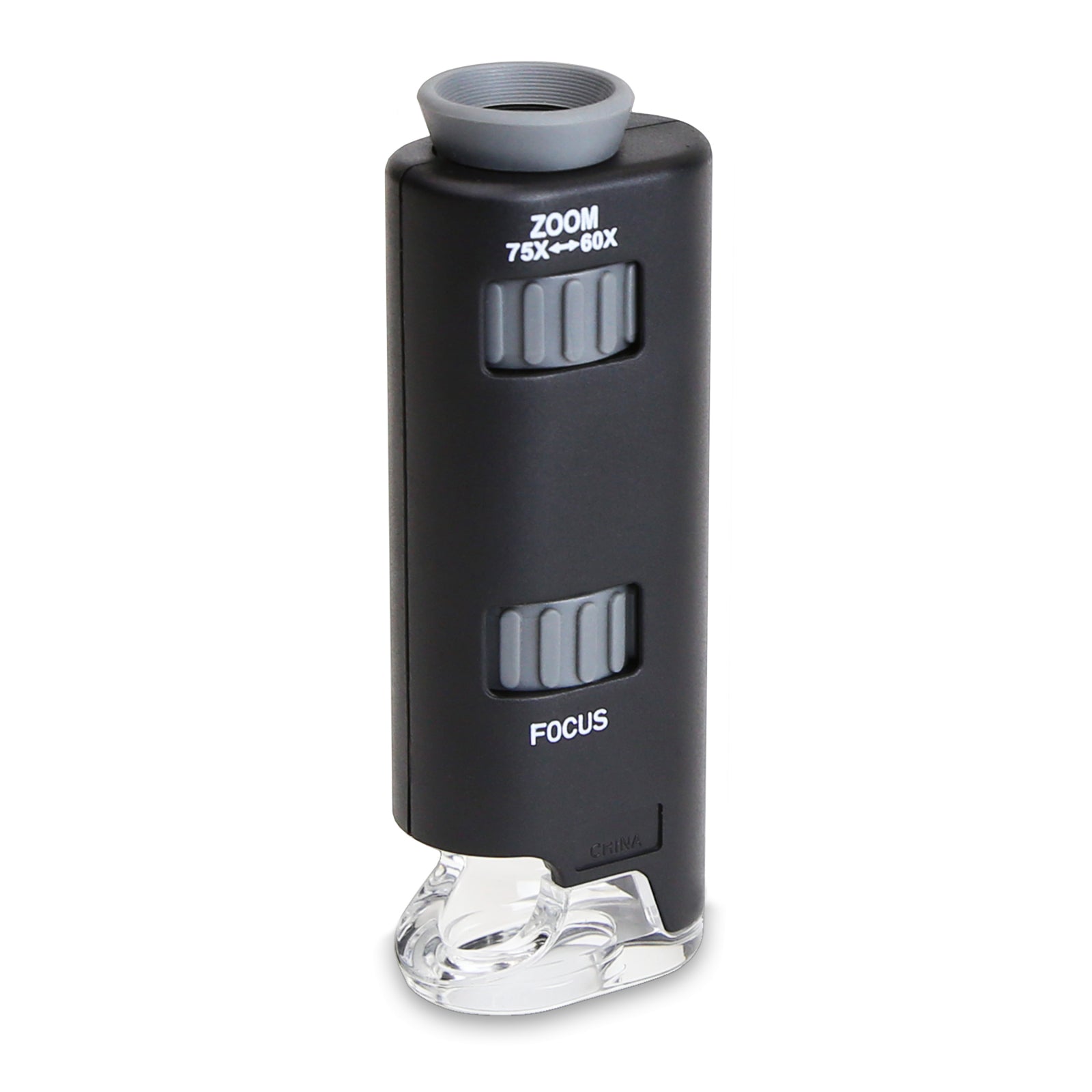 Microscop de buzunar cu LED, marire 60x - 75x, MicroMax - Carson - Publisol.ro