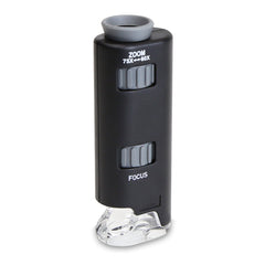 Microscop de buzunar cu LED, marire 60x - 75x, MicroMax - Carson - Publisol.ro