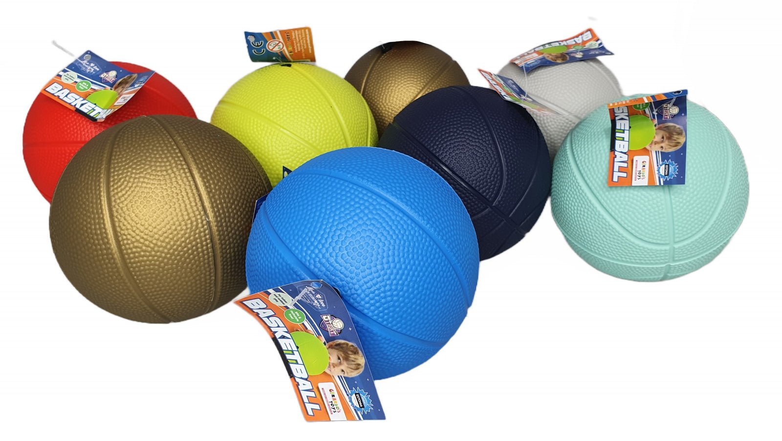 Minge de baschet mini, diametru 11 cm - Gerardo Toys - Publisol.ro