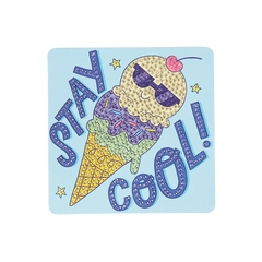 Mini Atelier creativ DIY cu diamante - Cool Icecream - Ooly