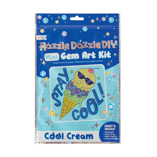 Mini Atelier creativ DIY cu diamante - Cool Icecream - Ooly