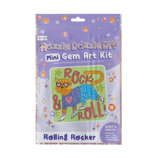 Mini Atelier creativ DIY cu diamante - Rolling Rocker - Ooly