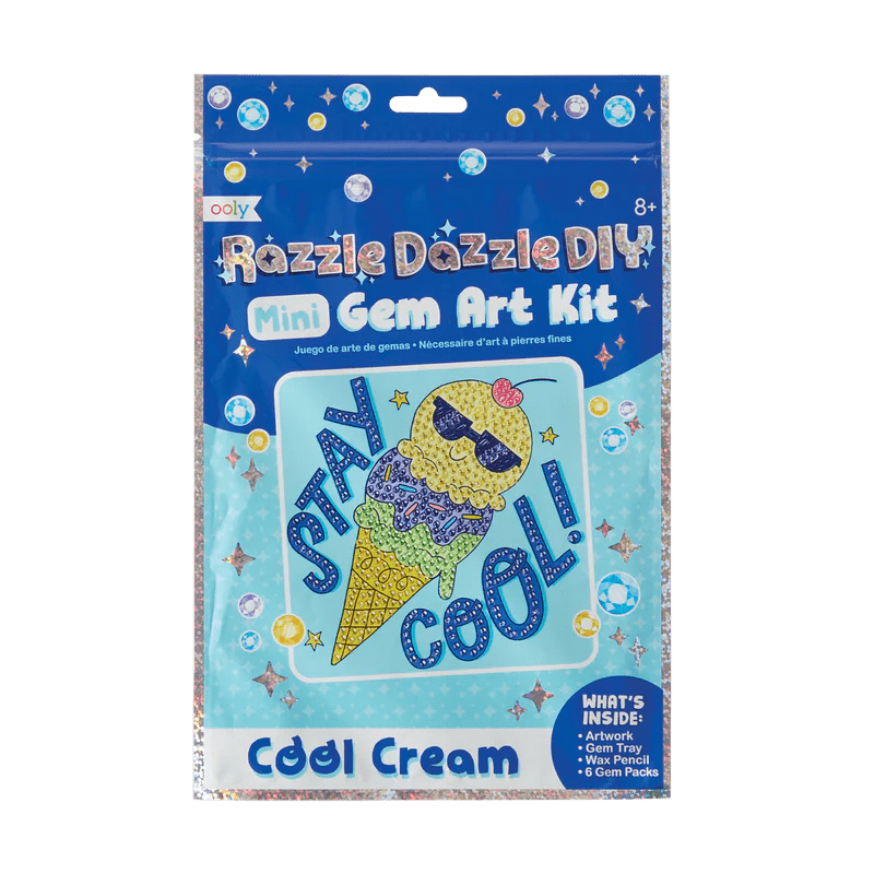Mini Atelier creativ DIY cu diamante - Cool Icecream - Ooly - Publisol.ro