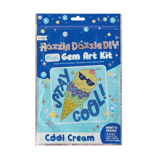 Mini Atelier creativ DIY cu diamante - Cool Icecream - Ooly - Publisol.ro