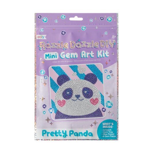 Mini Atelier creativ DIY cu diamante - Pretty Panda - Ooly
