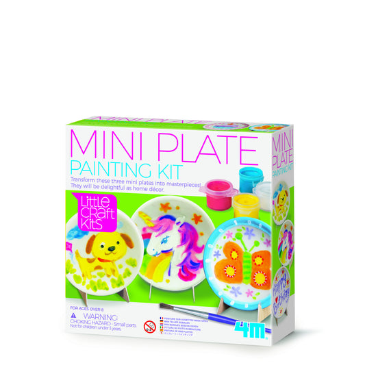 Mini set creativ - Farfurioare, LittleCraft - 4M