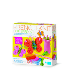 Mini set creativ - Fluturi tricotati, LittleCraft - 4M