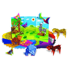 Mini set creativ - Origami Animale Zoo, LittleCraft - 4M - Publisol.ro