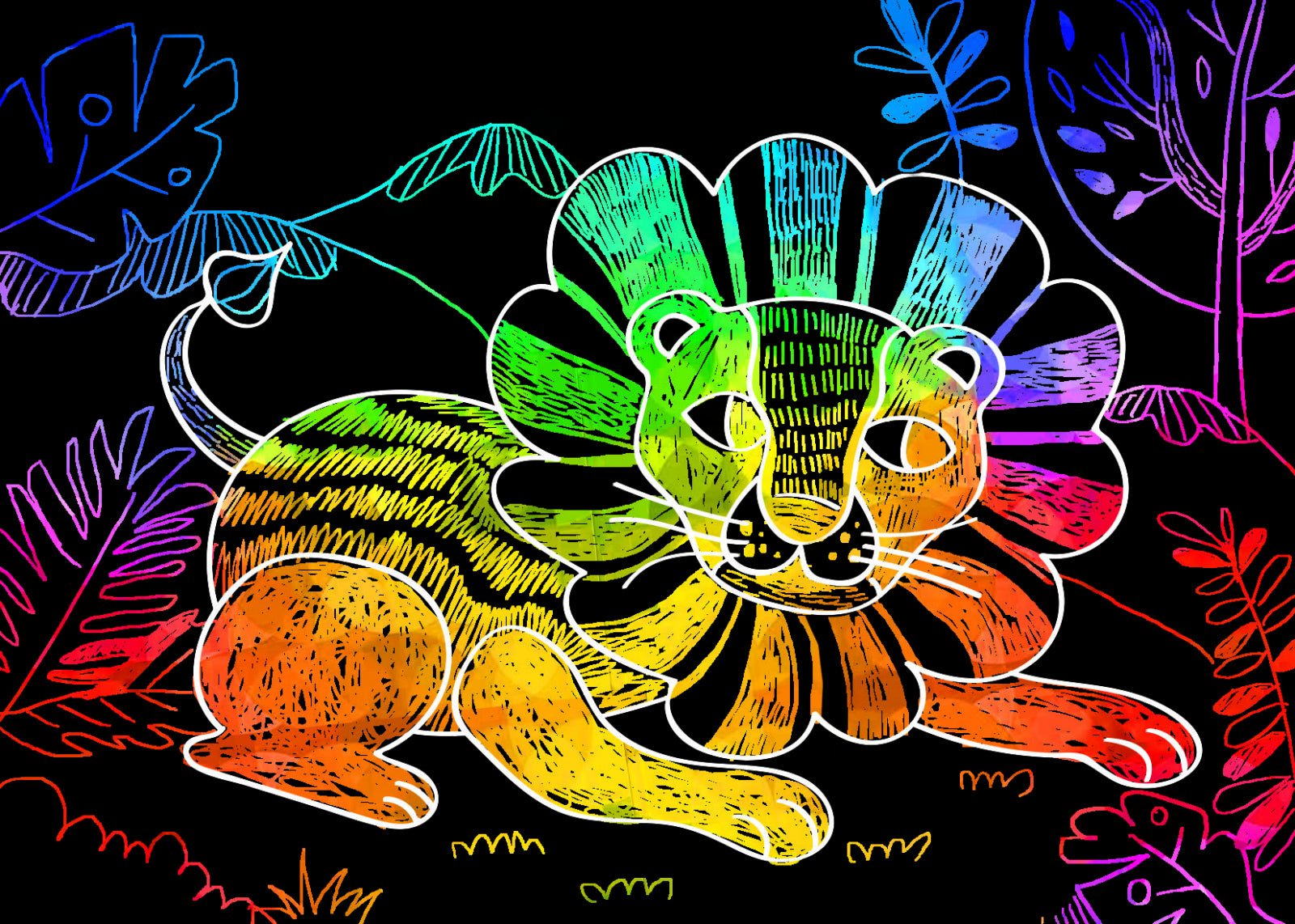 Mini set de razuit - Animale - Avenir - Publisol.ro