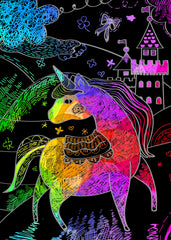 Mini set de razuit - Unicorni - Avenir