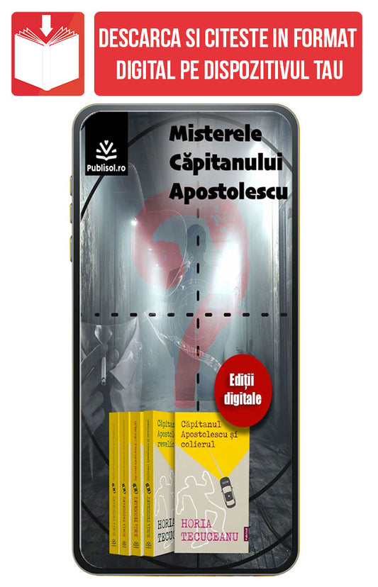 PDF Set 5 carti - Misterele Căpitanului Apostolescu