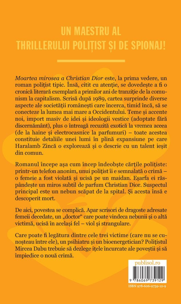 Moartea mirosea Christian Dior - Ed. digitala - Publisol.ro