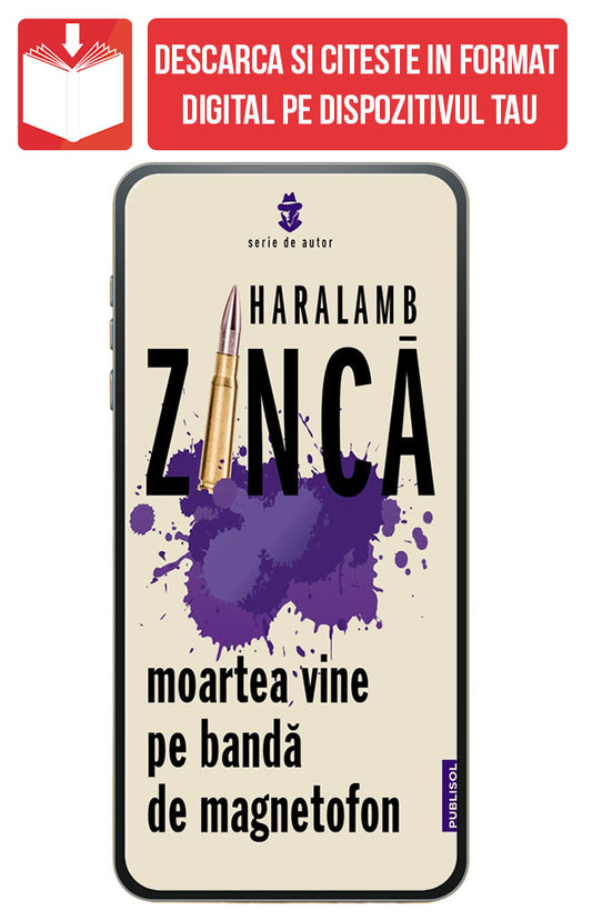 PDF Moartea vine pe banda de magnetofon, de Haralamb Zinca