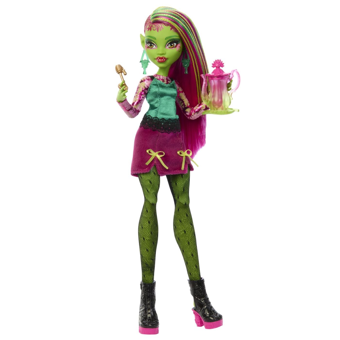Monster high gradina de la miezul noptii papusa Cenus Mcflytrap - Publisol.ro