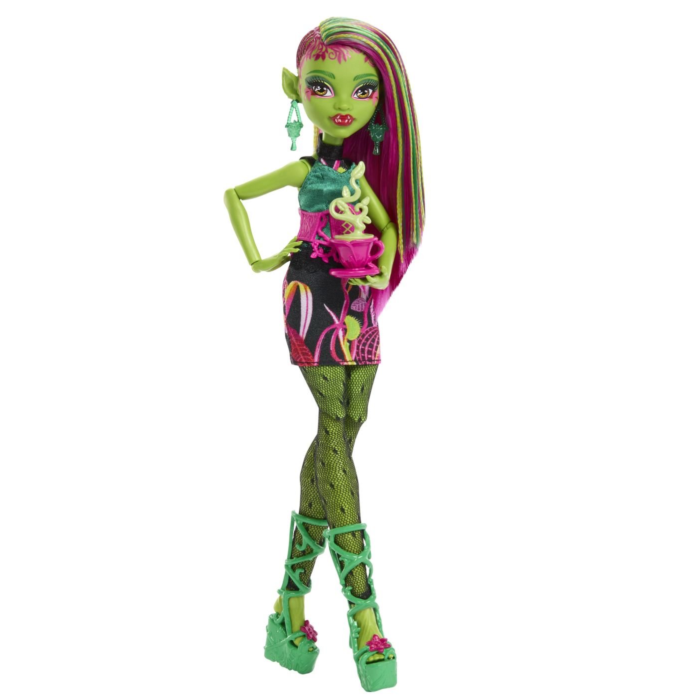 Monster high gradina de la miezul noptii papusa Cenus Mcflytrap - Publisol.ro