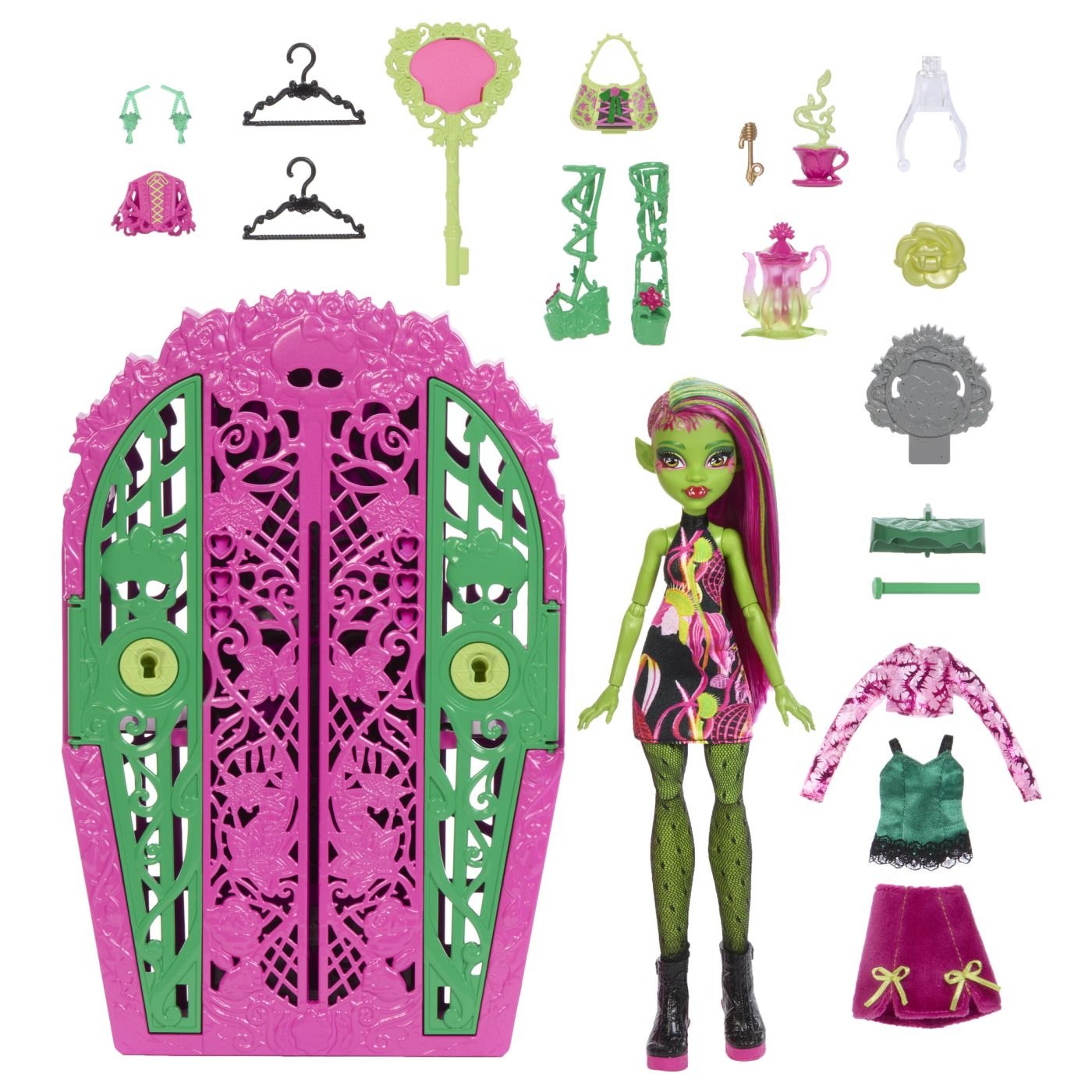 Monster high gradina de la miezul noptii papusa Cenus Mcflytrap - Publisol.ro