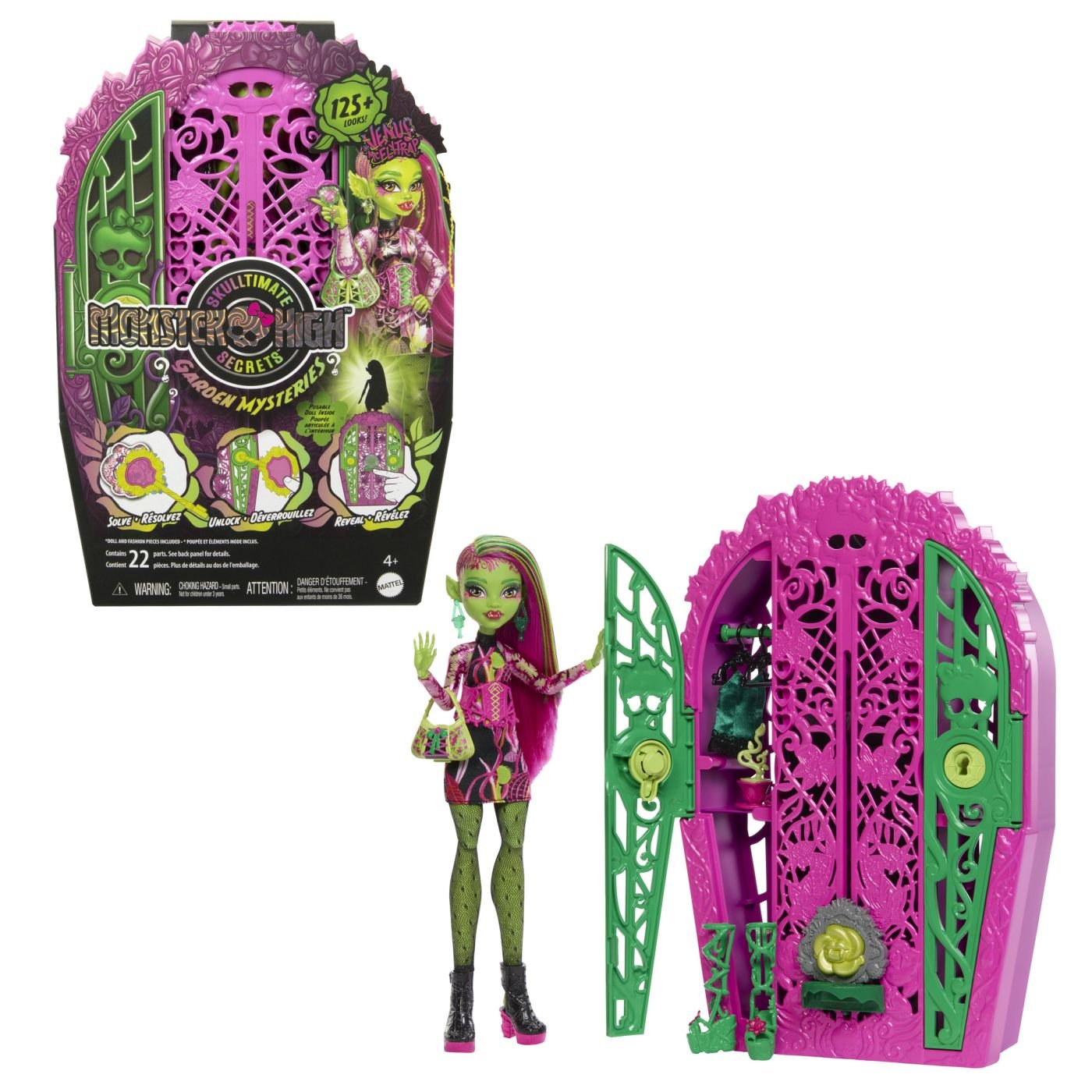 Monster high gradina de la miezul noptii papusa Cenus Mcflytrap - Publisol.ro