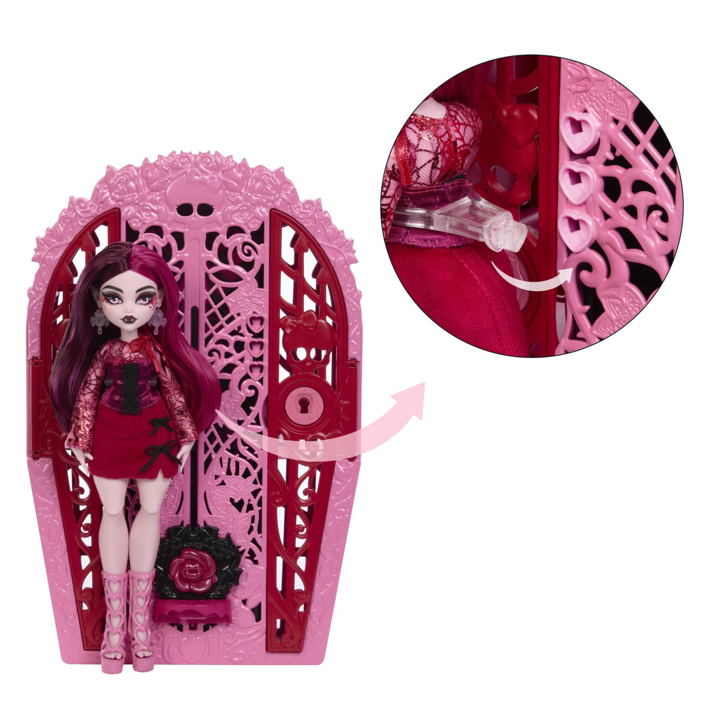 Monster high gradina de la miezul noptii papusa Draculaura - Publisol.ro