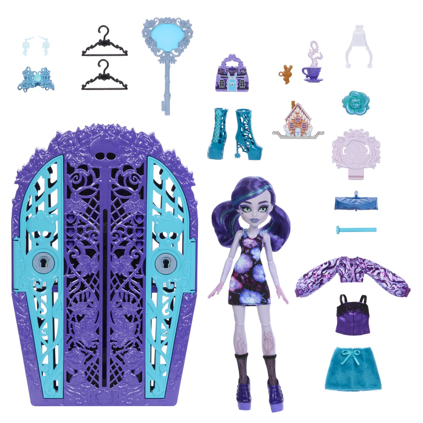 Monster high gradina de la miezul noptii papusa Twyla - Publisol.ro