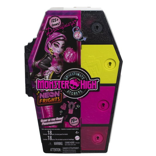 Monster high neon frights papusa draculaura, Mattel - Publisol.ro