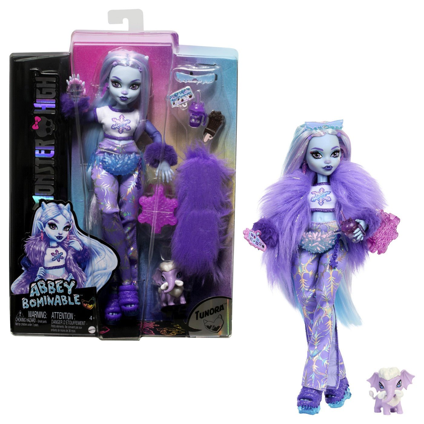 Monster high papusa Abbey Bominable si Animalut Tundra - Publisol.ro