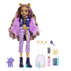 Monster high papusa Clawdeen Wolf si Catelul Crescent - Publisol.ro