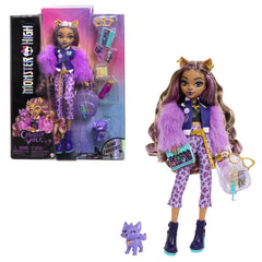 Monster high papusa Clawdeen Wolf si Catelul Crescent - Publisol.ro