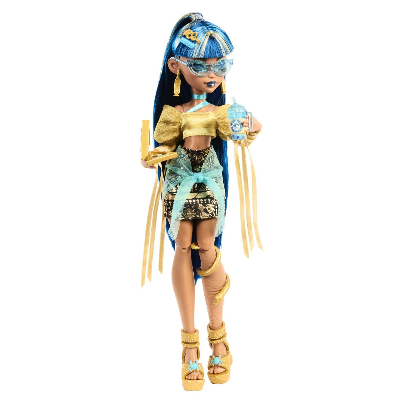 Monster high papusa Cleo Denile si Cobra Hissette - Publisol.ro