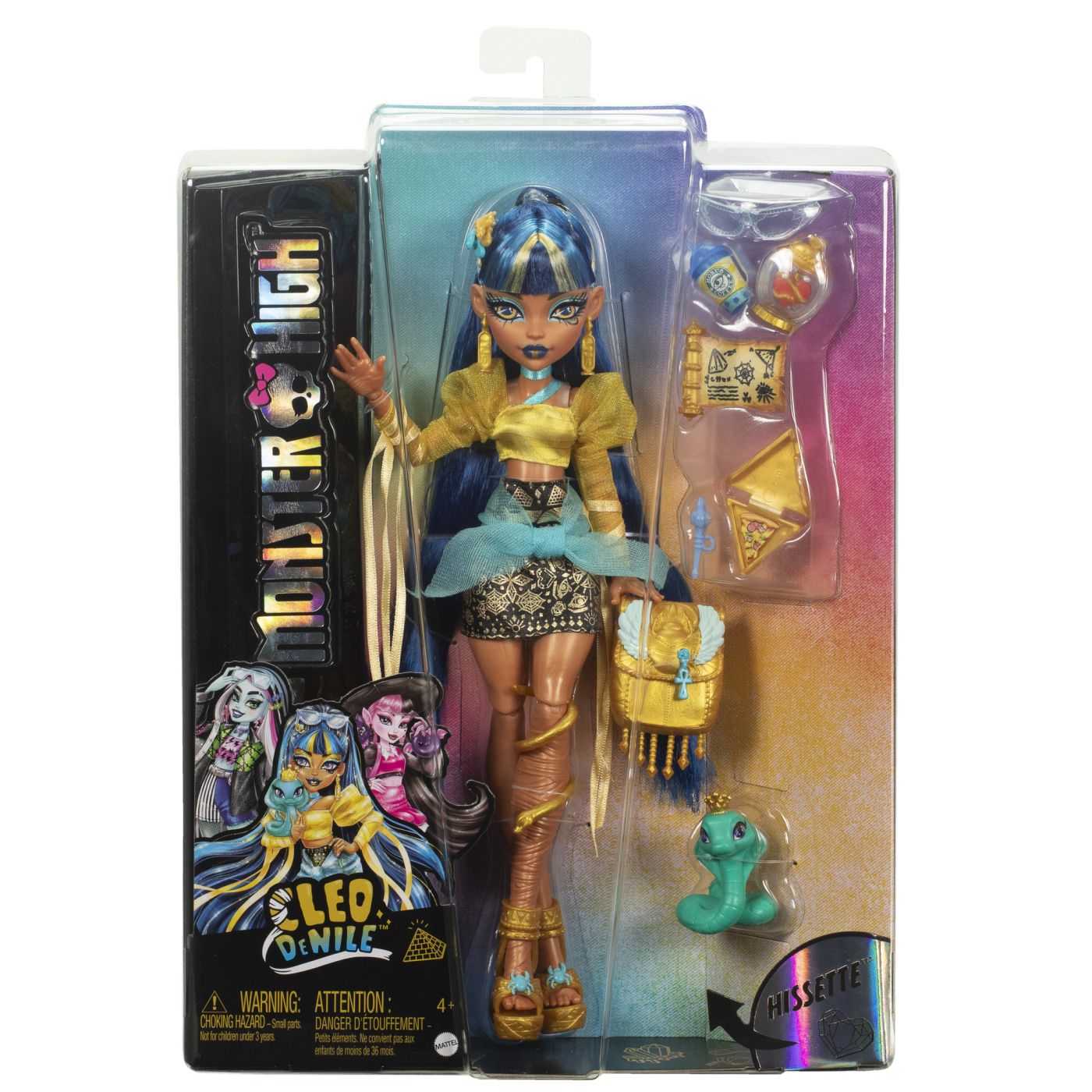 Monster high papusa Cleo Denile si Cobra Hissette - Publisol.ro