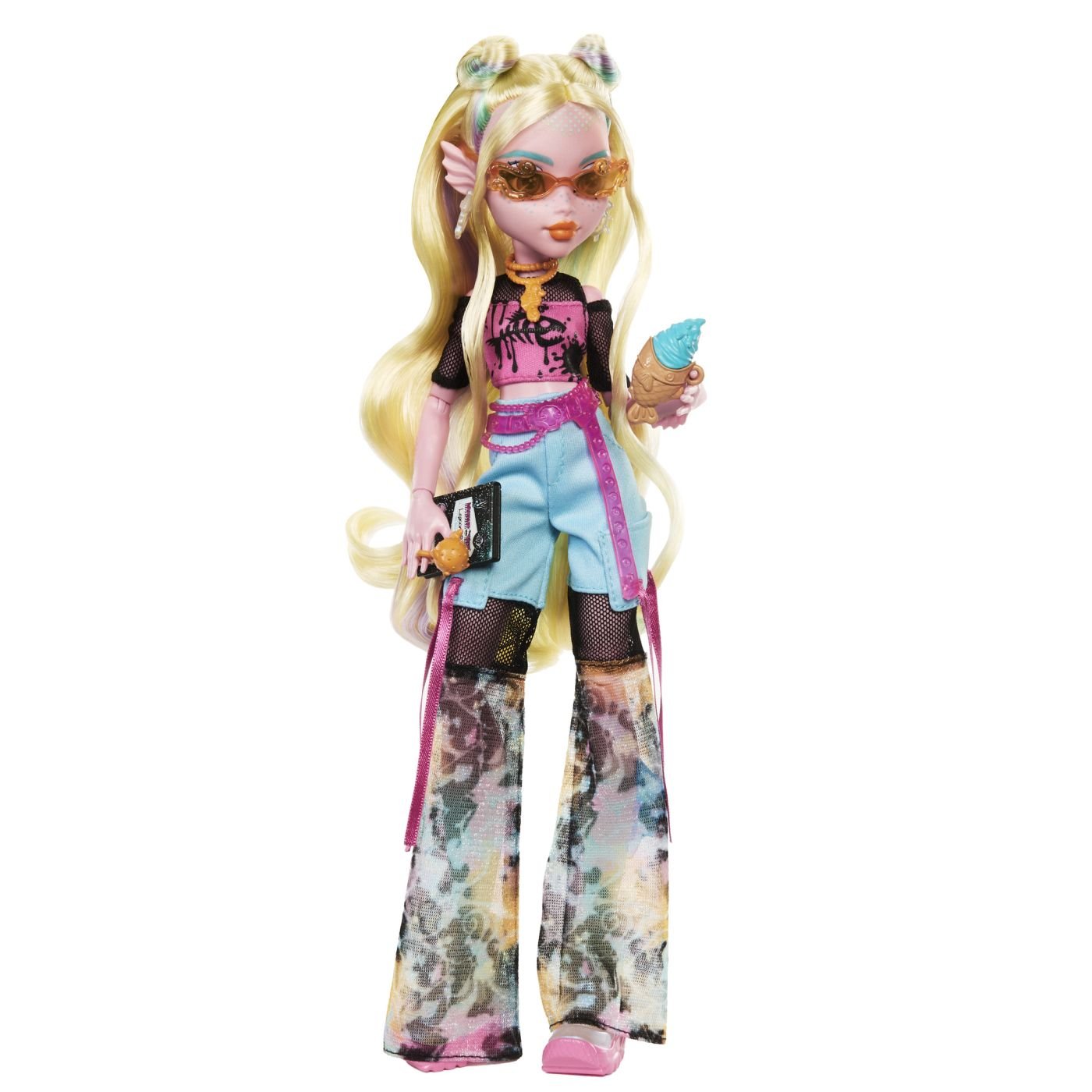 Monster high papusa Lagoona blue si pestisorul Neptuna - Publisol.ro