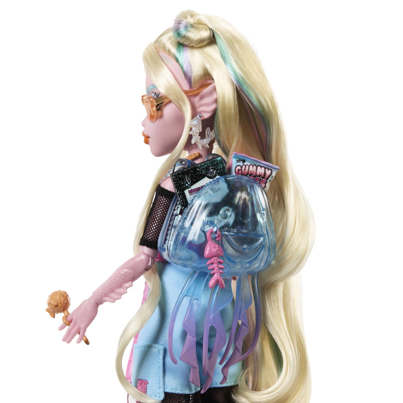 Monster high papusa Lagoona blue si pestisorul Neptuna - Publisol.ro